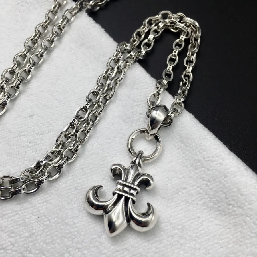 【2026】【Chrome Hearts】ネックレス、新しいネックレス万能シンプルファッションオーナメント 男女兼用
