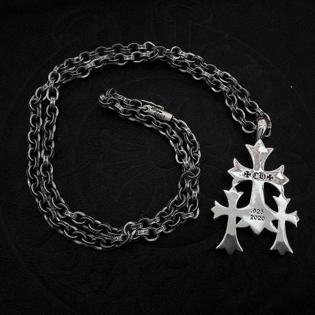 【2026】【Chrome Hearts】ネックレス、新しいネックレス万能シンプルファッションオーナメント