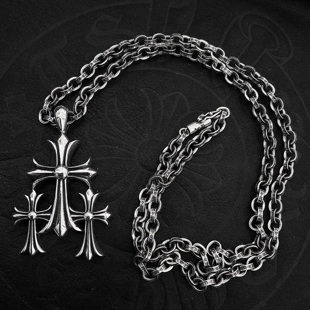 【2026】【Chrome Hearts】ネックレス、新しいネックレス万能シンプルファッションオーナメント