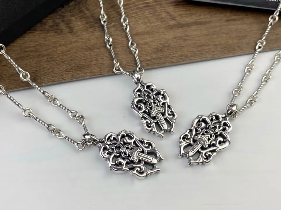 【2026】【Chrome Hearts】ネックレス、新しいネックレス万能シンプルファッションオーナメント