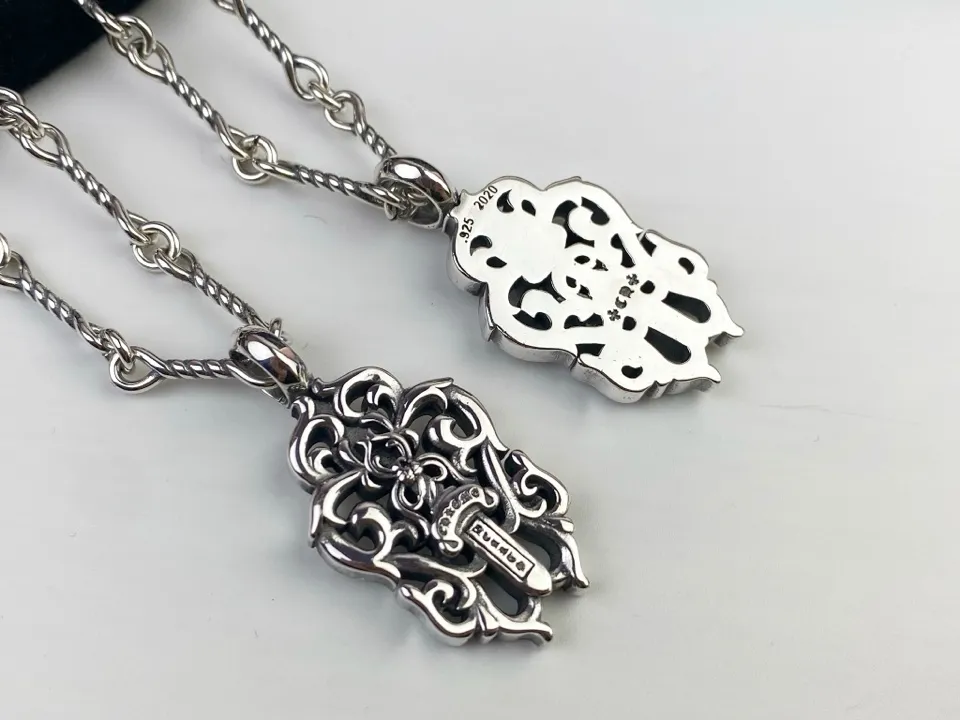 【2026】【Chrome Hearts】ネックレス、新しいネックレス万能シンプルファッションオーナメント
