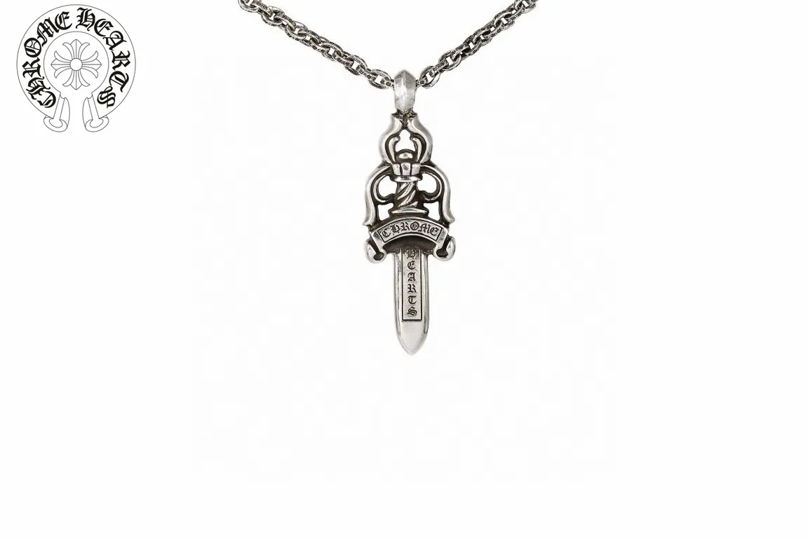 【2026】【CHROME HEARTS】ネックレス、新しいネックレス万能シンプルファッションオーナメント