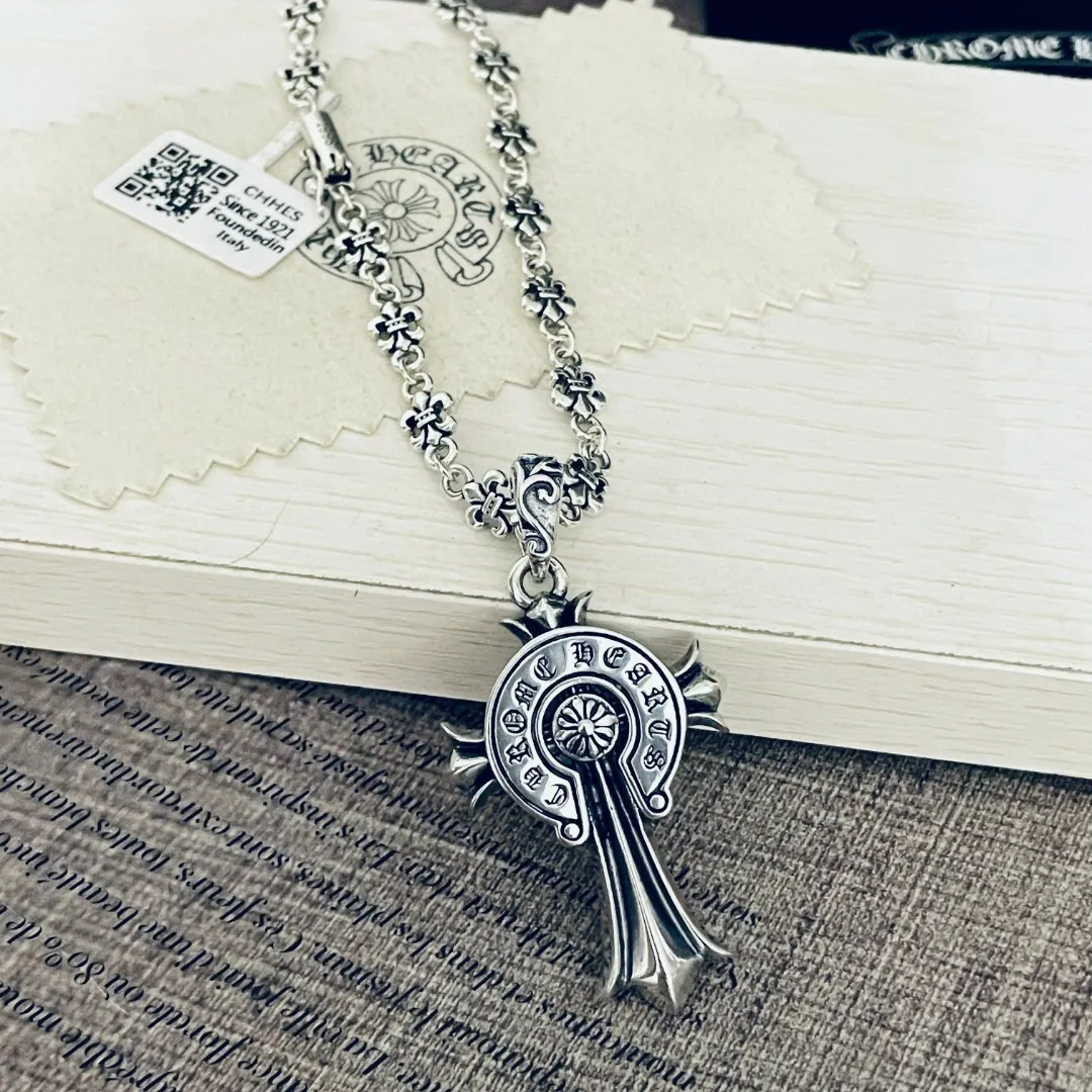 【2026】【CHROME HEARTS】ネックレス、新しいネックレス万能シンプルファッションオーナメント