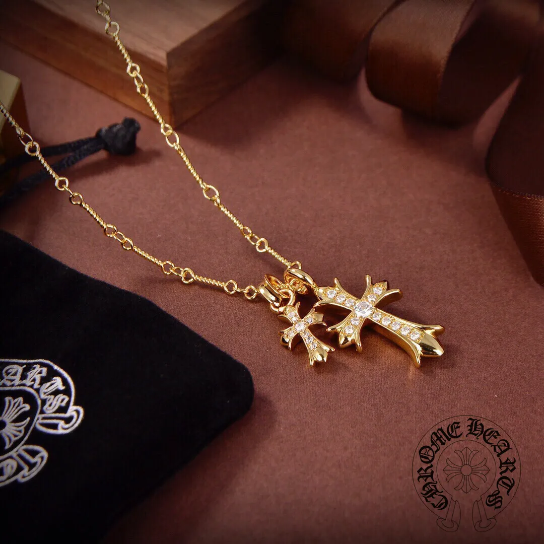 【2026】【Chrome Hearts】ネックレス、新しいネックレス万能シンプルファッションオーナメント