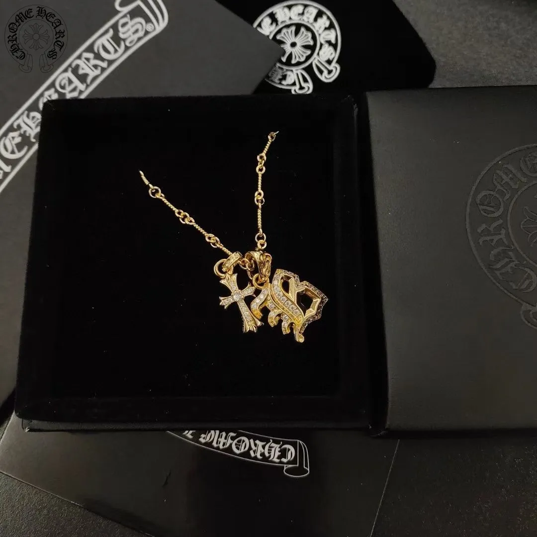 【2026】【CHROME HEARTS】ネックレス、新しいネックレス万能シンプルファッションオーナメント