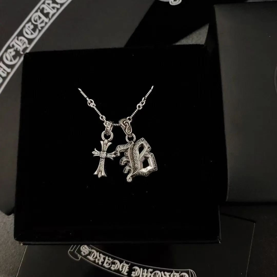 【2026】【CHROME HEARTS】ネックレス、新しいネックレス万能シンプルファッションオーナメント