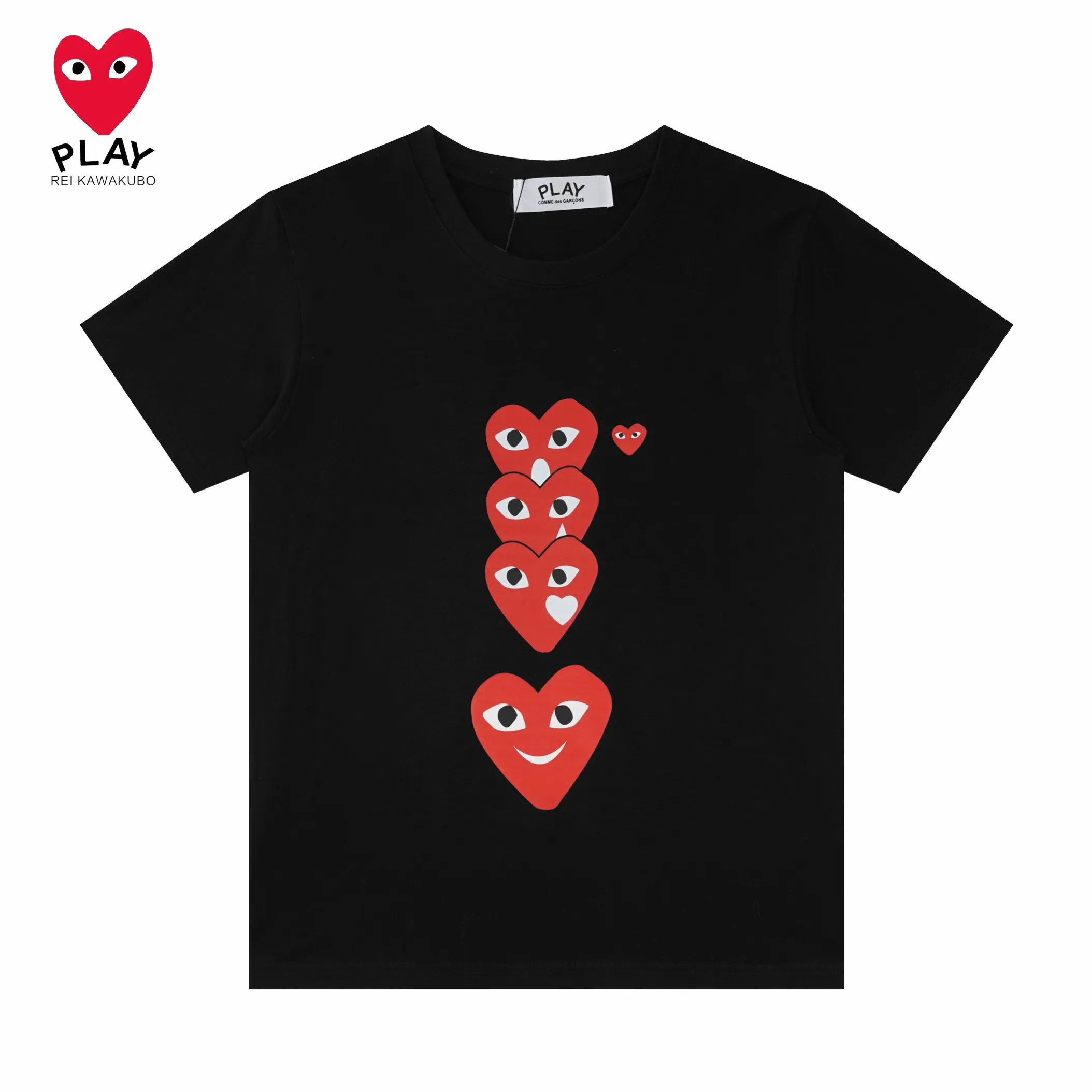 【COMME DES GARCONS PLAY 公式旗艦店】 コム デ ギャルソン プレイ   Tシャツご好評に付き再入荷 24628