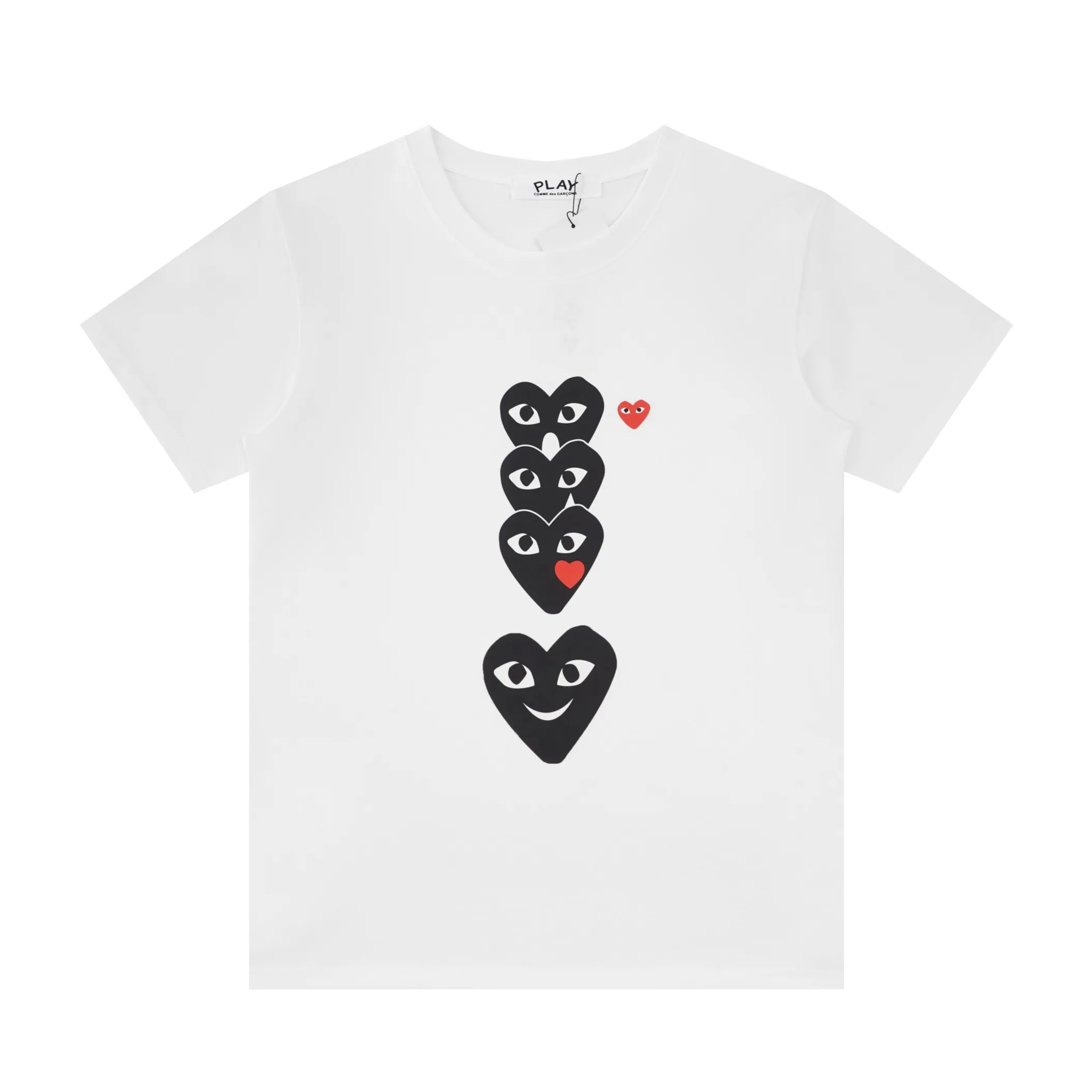 【COMME DES GARCONS PLAY 公式旗艦店】 コム デ ギャルソン プレイ   Tシャツご好評に付き再入荷 24628