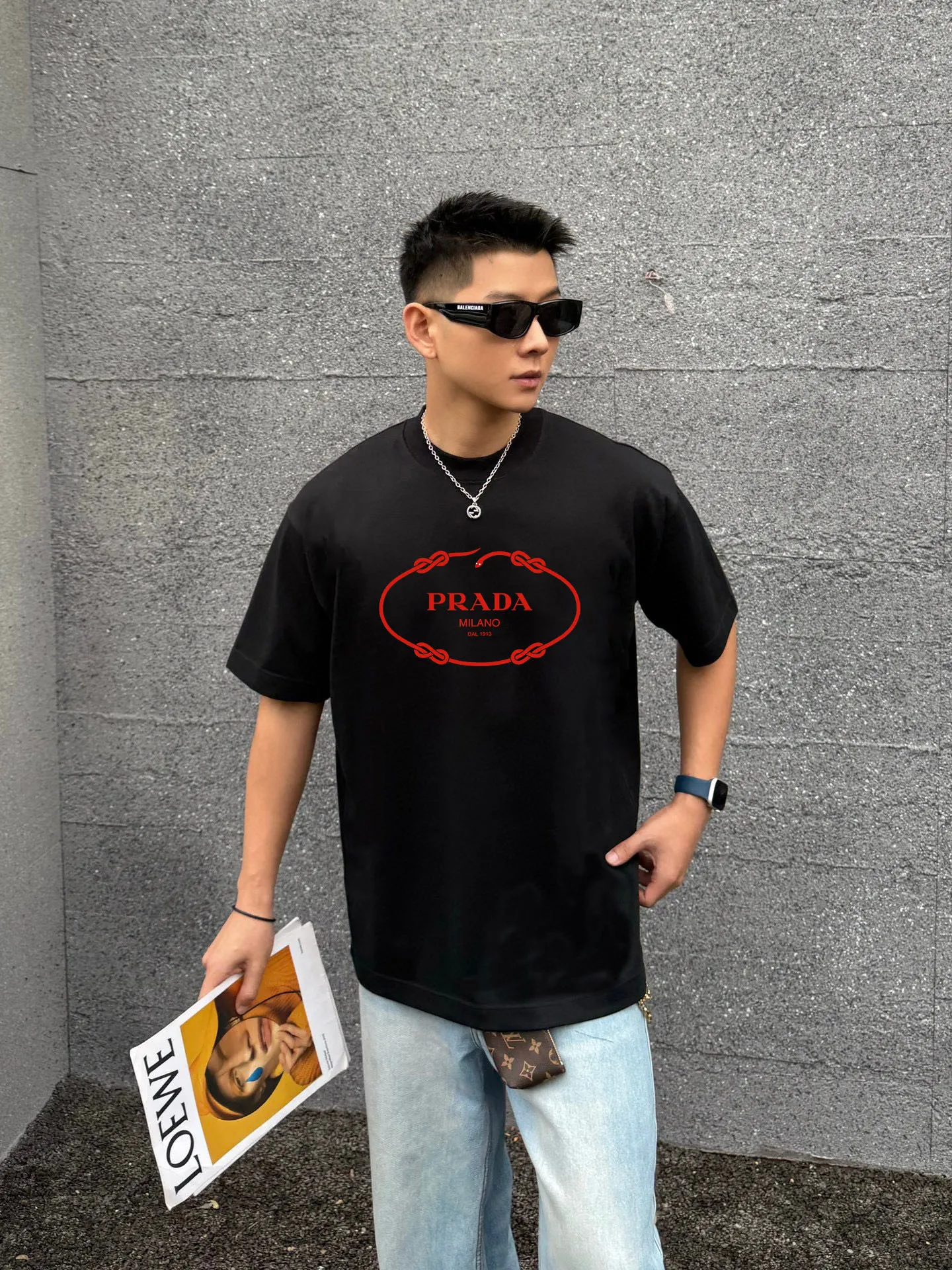 【PRADA 公式旗艦店】プラダ    Tシャツご好評に付き再入荷！ 250213