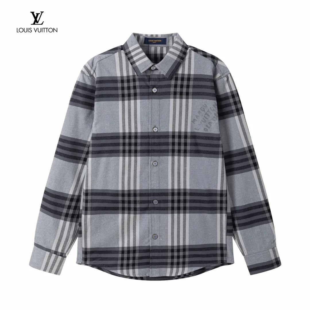 LV【LOUIS VUITTON 公式旗艦店】ルイヴィトン  シャツ  ご好評に付き再入荷 241119