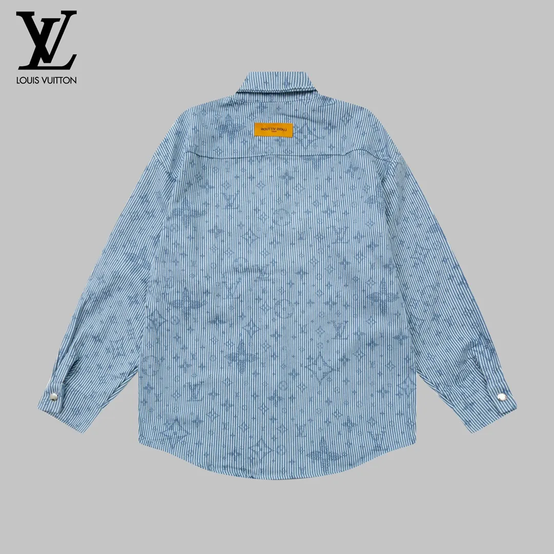 【LOUIS VUITTON 公式旗艦店】ルイヴィトン  シャツ  ご好評に付き再入荷 240803