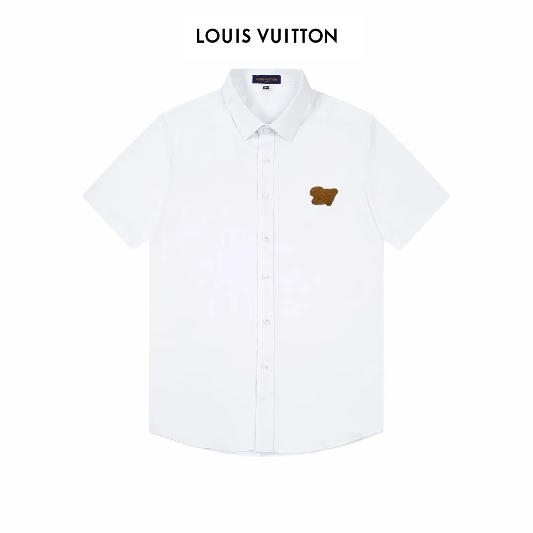LV 【LOUIS VUITTON 公式旗艦店】ルイヴィトン 半袖シャツ ご好評に付き再入荷 240716