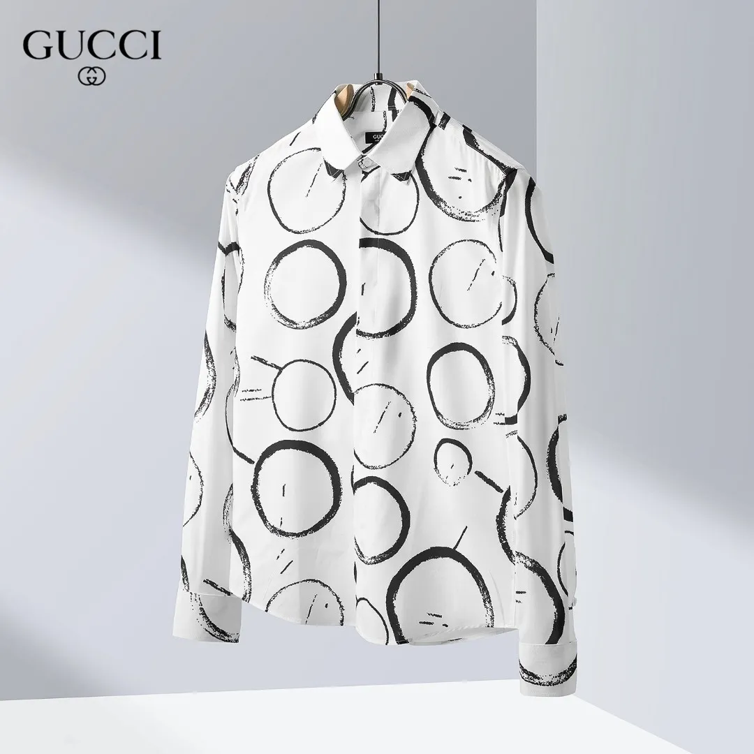 【GUCCI  公式旗艦店】グッチ  シャツ ご好評に付き再入荷  250222