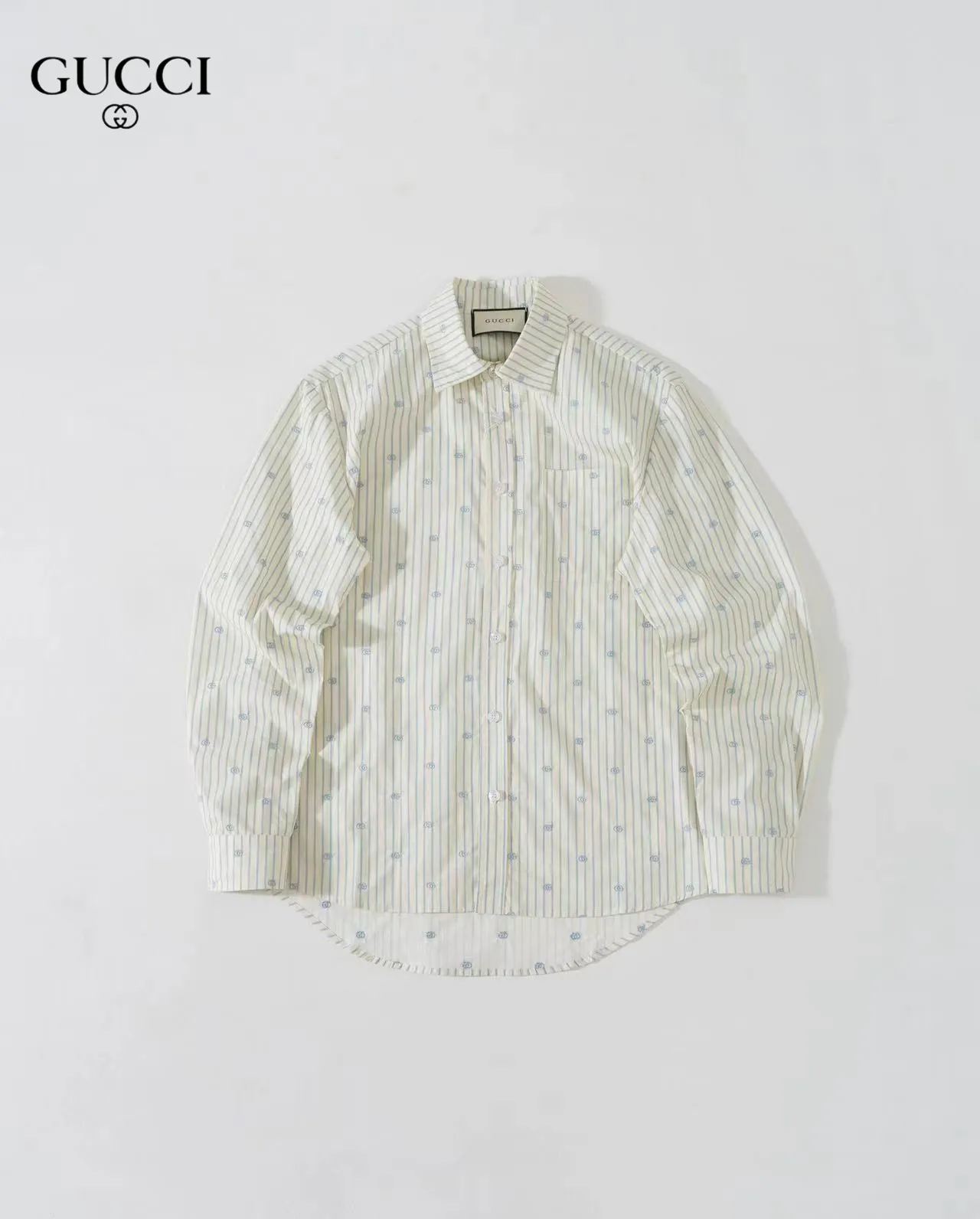 【GUCCI  公式旗艦店】グッチ  シャツ ご好評に付き再入荷  250222