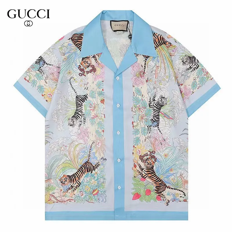 【GUCCI  公式旗艦店】グッチ  半袖シャツ ご好評に付き再入荷  250222