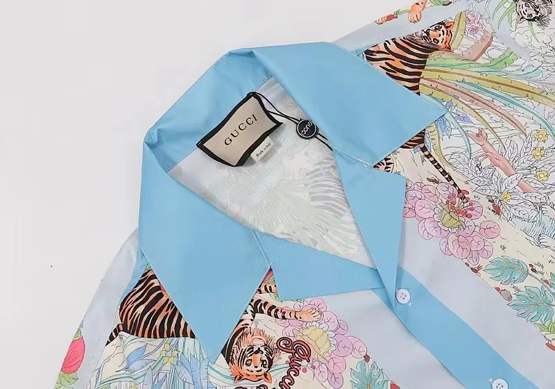 【GUCCI  公式旗艦店】グッチ  半袖シャツ ご好評に付き再入荷  250222