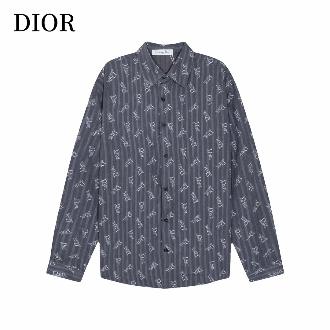 【DIOR  公式旗艦店】ディオール  シャツ  ご好評に付き再入荷 240816
