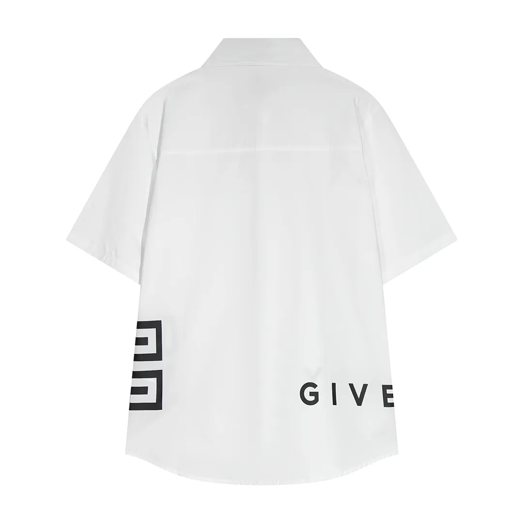 【GIVENCHY 公式旗艦店】ジバンシー 半袖シャツ ご好評に付き再入荷 240716