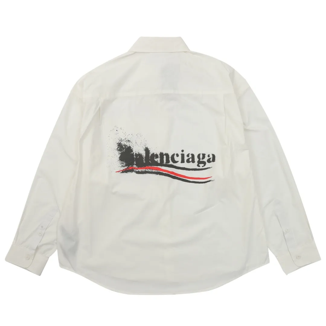 【BALENCIAGA 公式旗艦店】バレンシアガ  シャツ ご好評に付き再入荷  250218