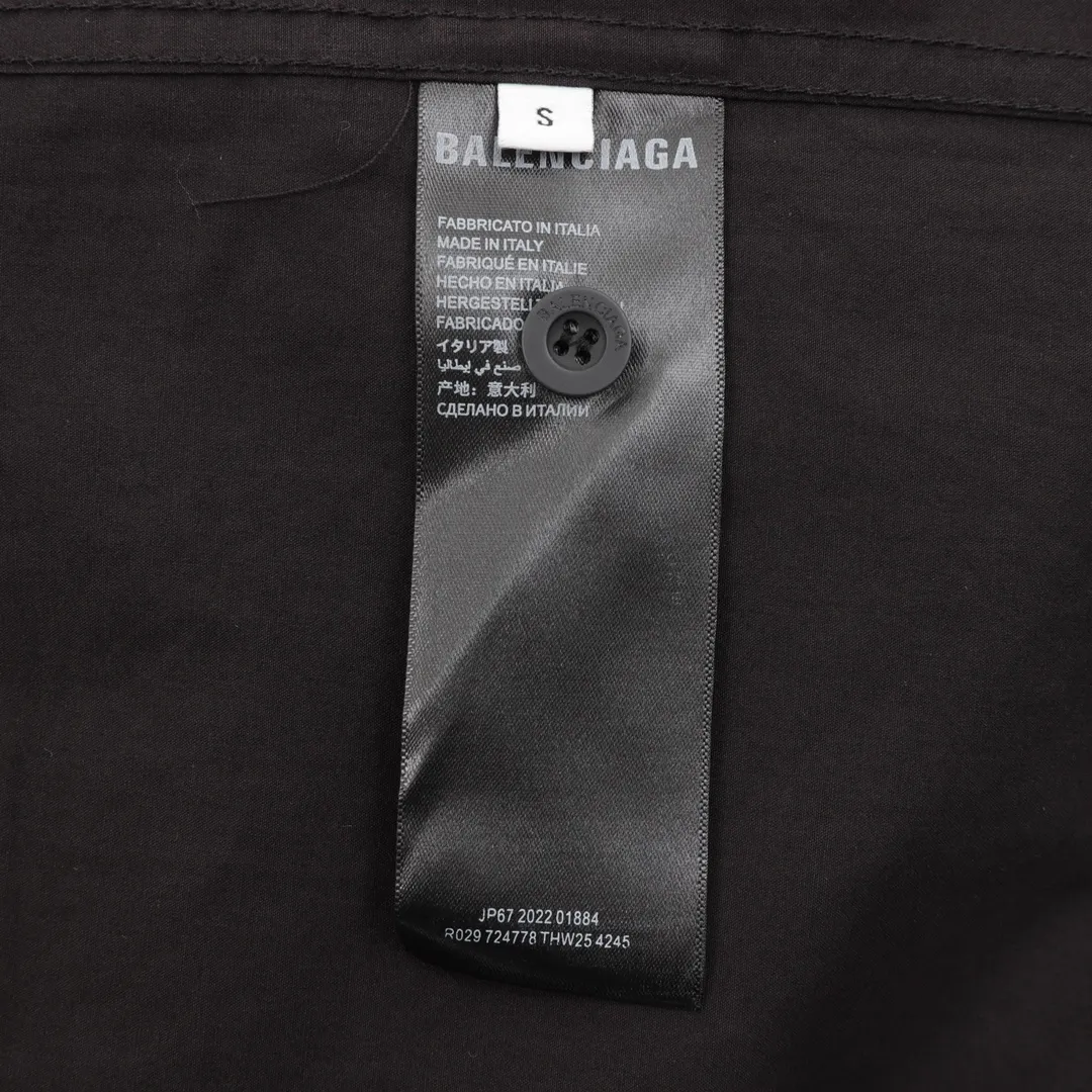 【BALENCIAGA 公式旗艦店】バレンシアガ  シャツ ご好評に付き再入荷  250218