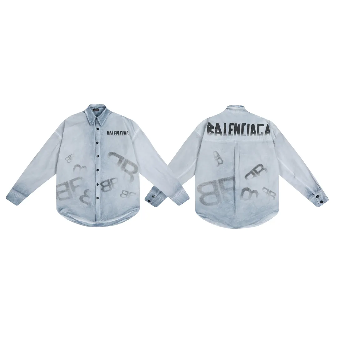 【BALENCIAGA 公式旗艦店】バレンシアガ  シャツ ご好評に付き再入荷  250218