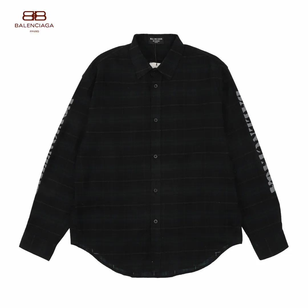 【BALENCIAGA 公式旗艦店】バレンシアガ  シャツ ご好評に付き再入荷  241119