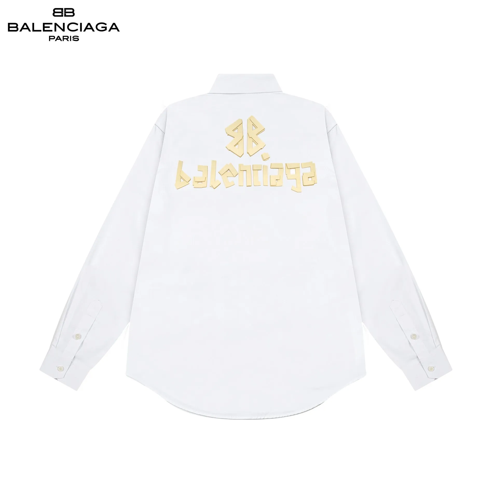 【BALENCIAGA 公式旗艦店】バレンシアガ  シャツ  ご好評に付き再入荷 240715