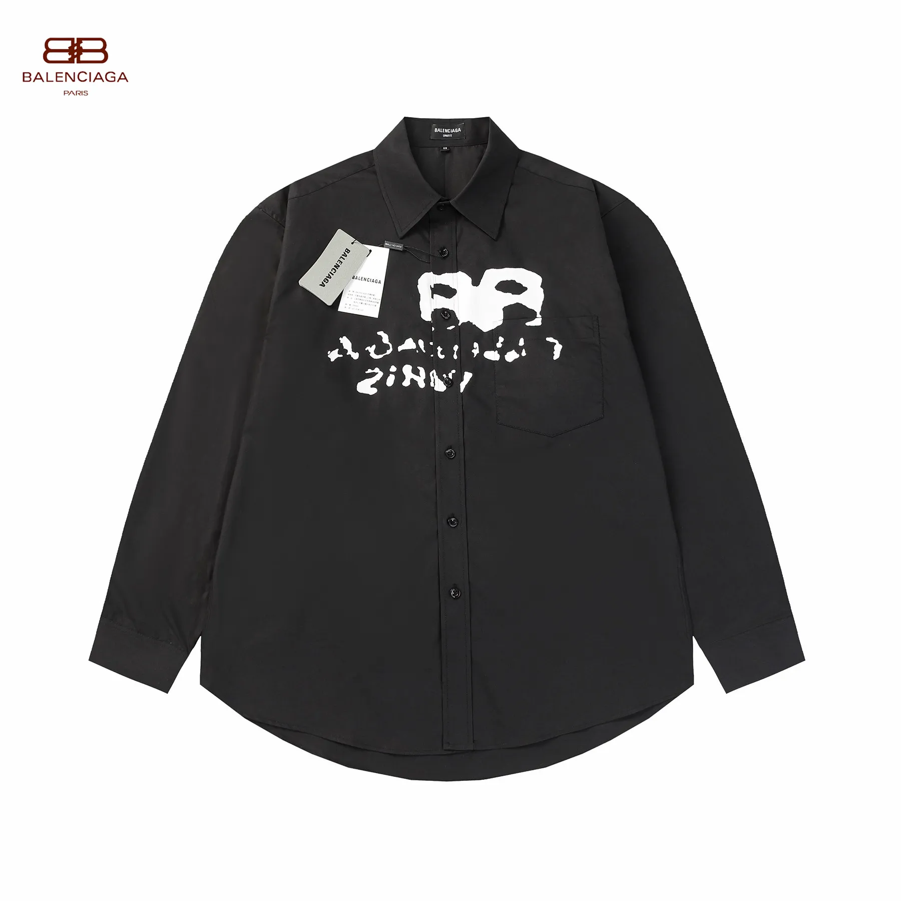 【BALENCIAGA 公式旗艦店】バレンシアガ  シャツ  ご好評に付き再入荷 240715