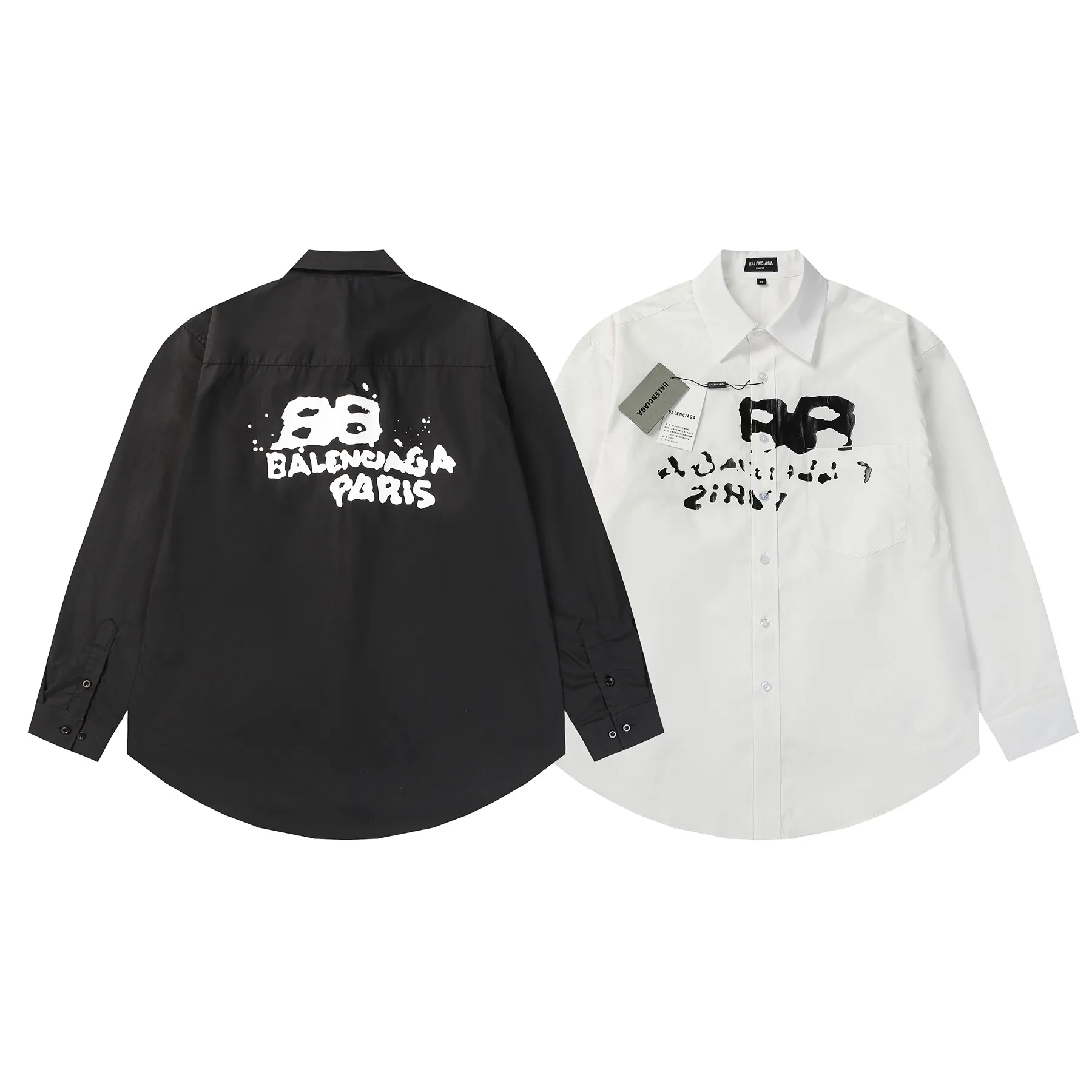【BALENCIAGA 公式旗艦店】バレンシアガ  シャツ  ご好評に付き再入荷 240715