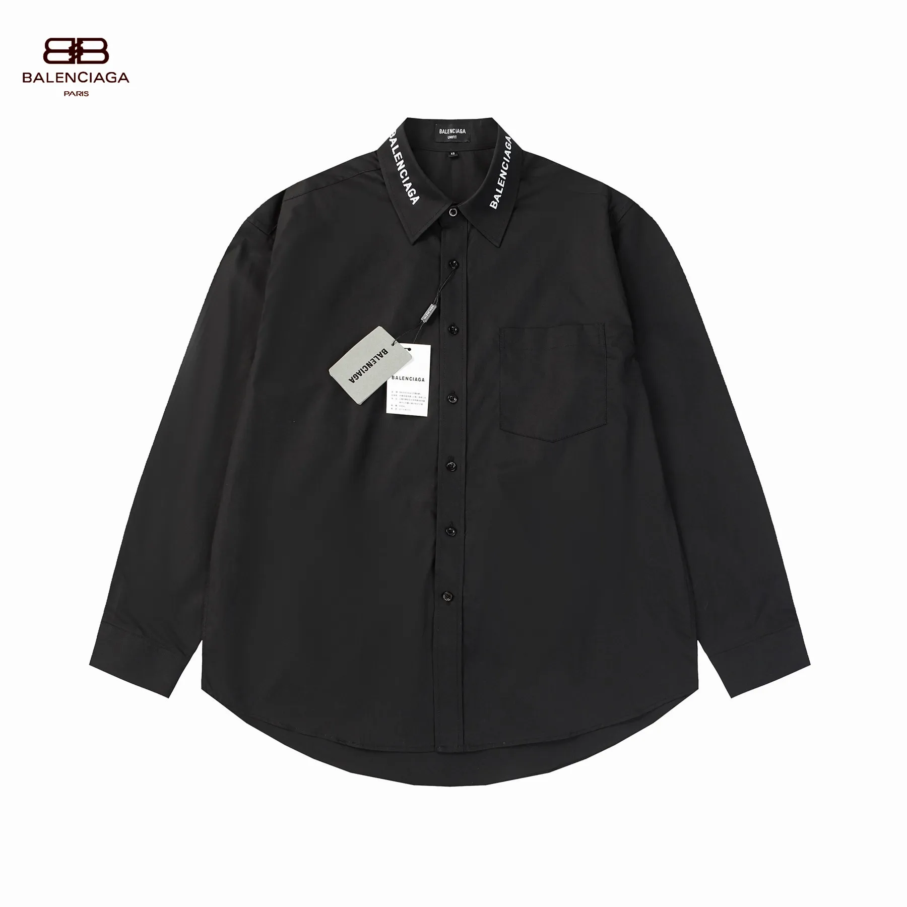 【BALENCIAGA 公式旗艦店】バレンシアガ  シャツ  ご好評に付き再入荷 240715