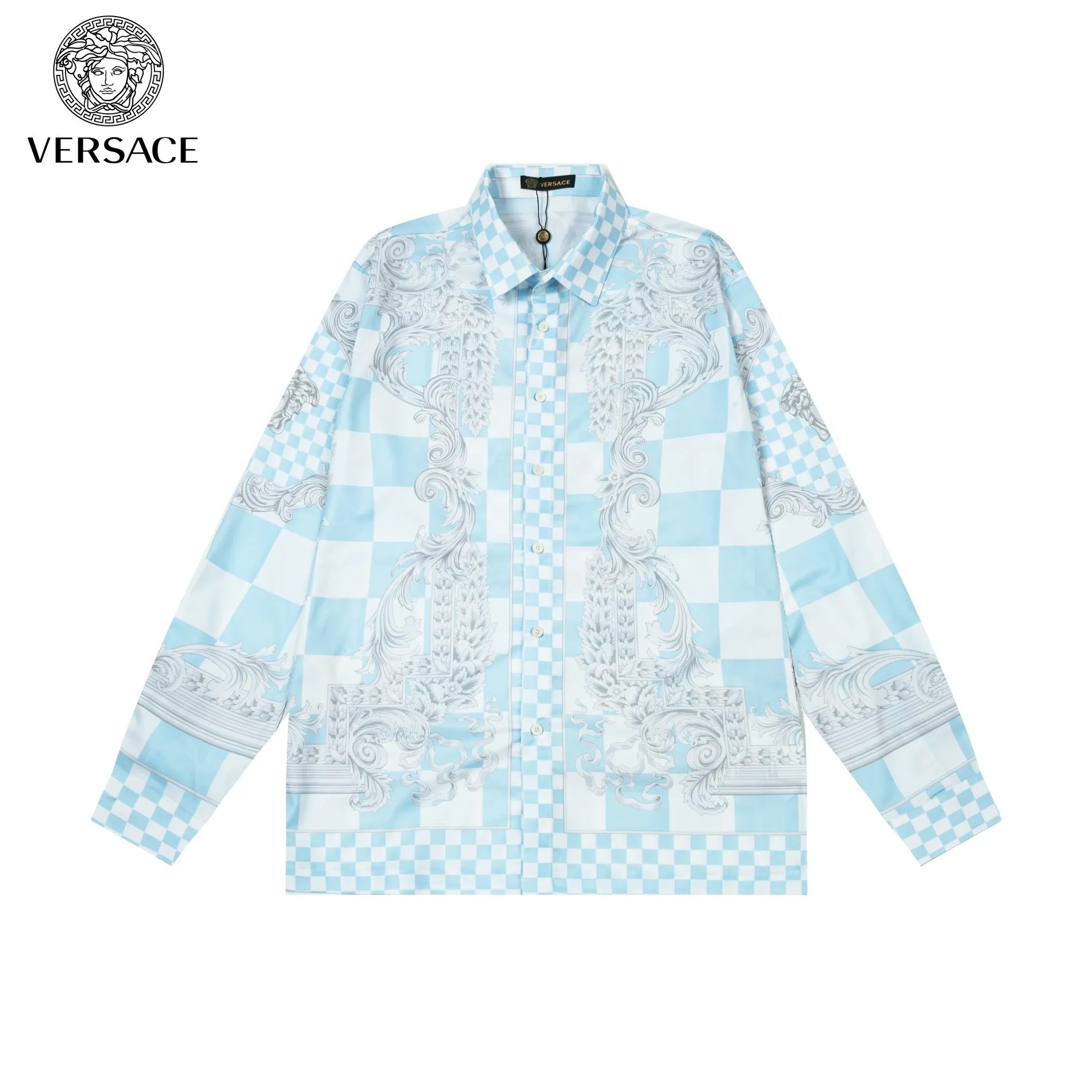 【VERSACE 公式旗艦店】ヴェルサーチ シャツ ご好評に付き再入荷 240716