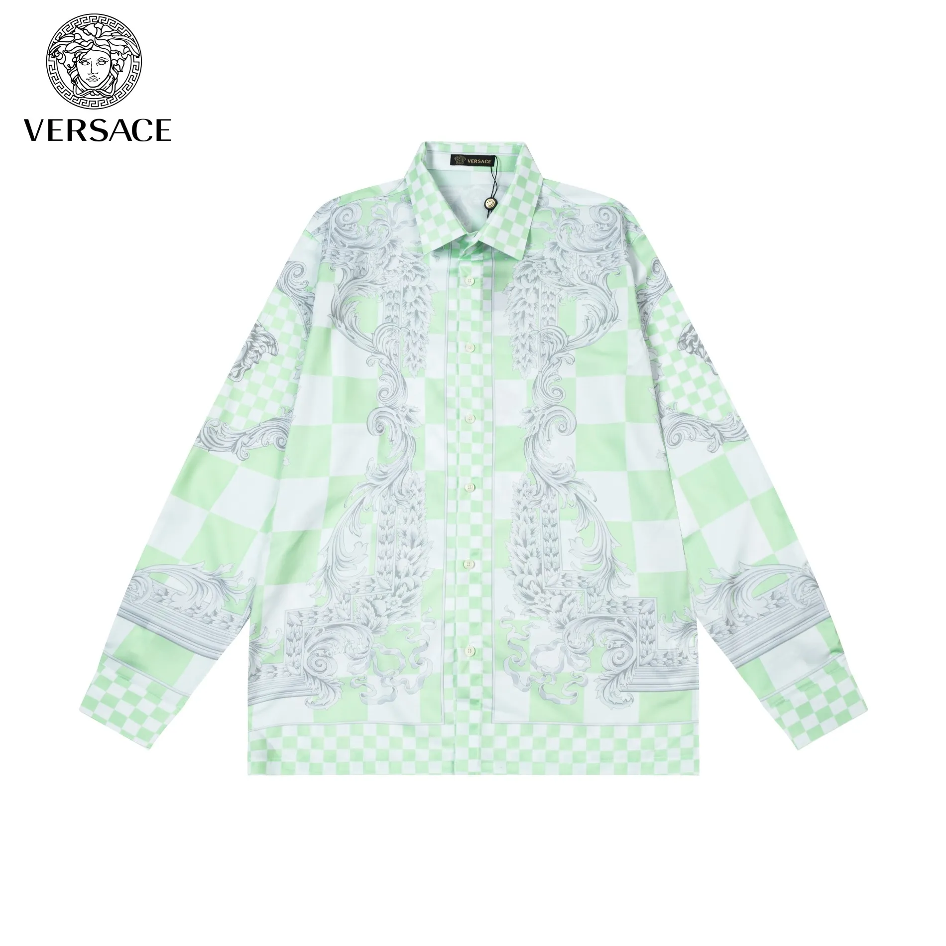 【VERSACE 公式旗艦店】ヴェルサーチ シャツ ご好評に付き再入荷 240716