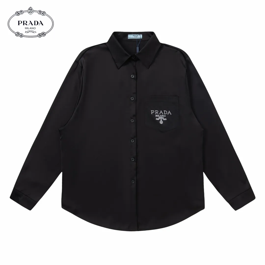 【PRADA  公式旗艦店】プラダ   シャツ ご好評に付き再入荷  241119