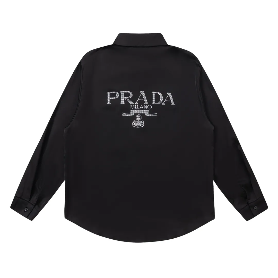 【PRADA  公式旗艦店】プラダ   シャツ ご好評に付き再入荷  241119