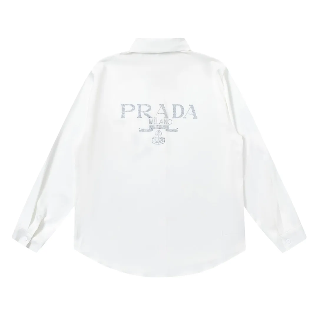 【PRADA  公式旗艦店】プラダ   シャツ ご好評に付き再入荷  241119