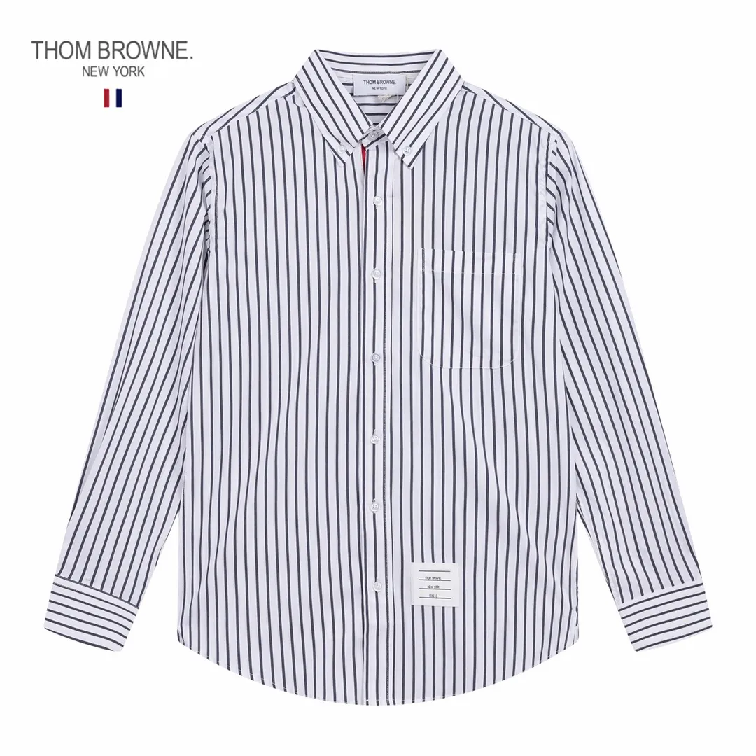 【ThomBrowne  公式旗艦店】トムブラウン   シャツ ご好評に付き再入荷  250221