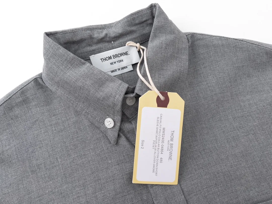 【ThomBrowne  公式旗艦店】トムブラウン   シャツ ご好評に付き再入荷  250221