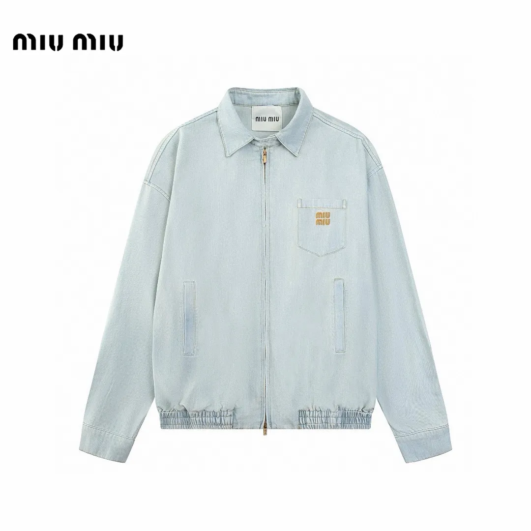 【Miumiu公式旗艦店】ミュウミュウ  シャツ ご好評に付き再入荷  250219