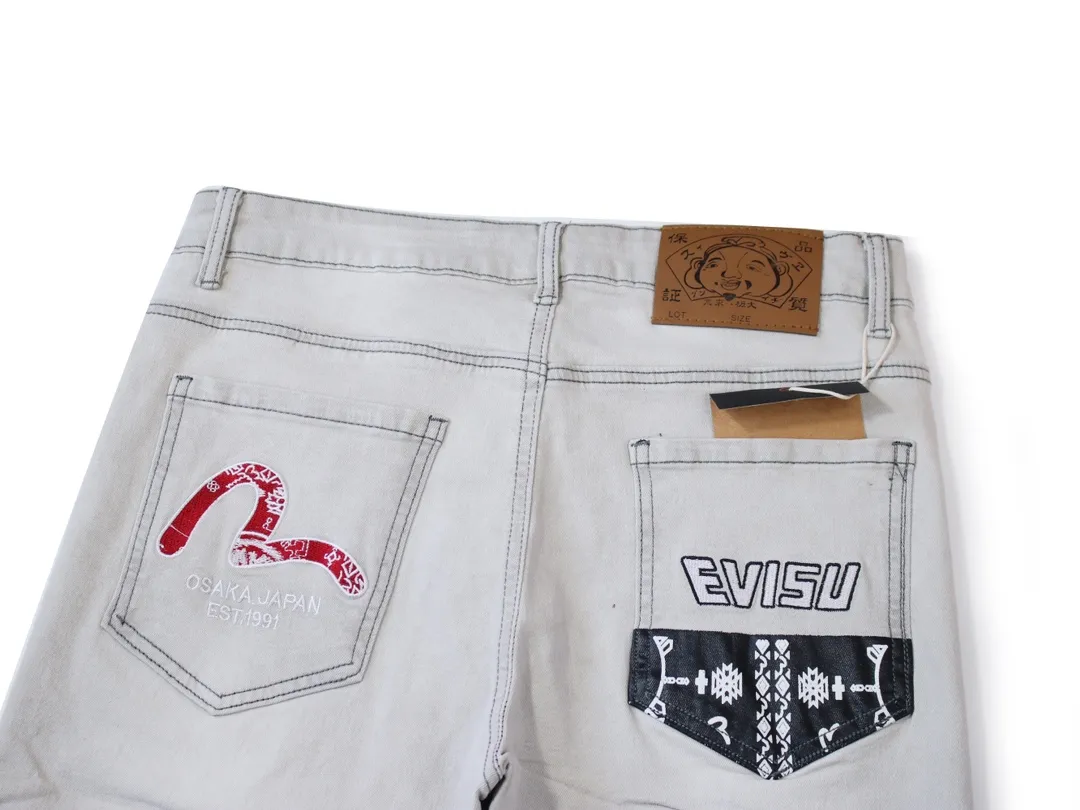 【EVISU  公式旗艦店】エヴィス ショートパンツ  ご好評に付き再入荷！