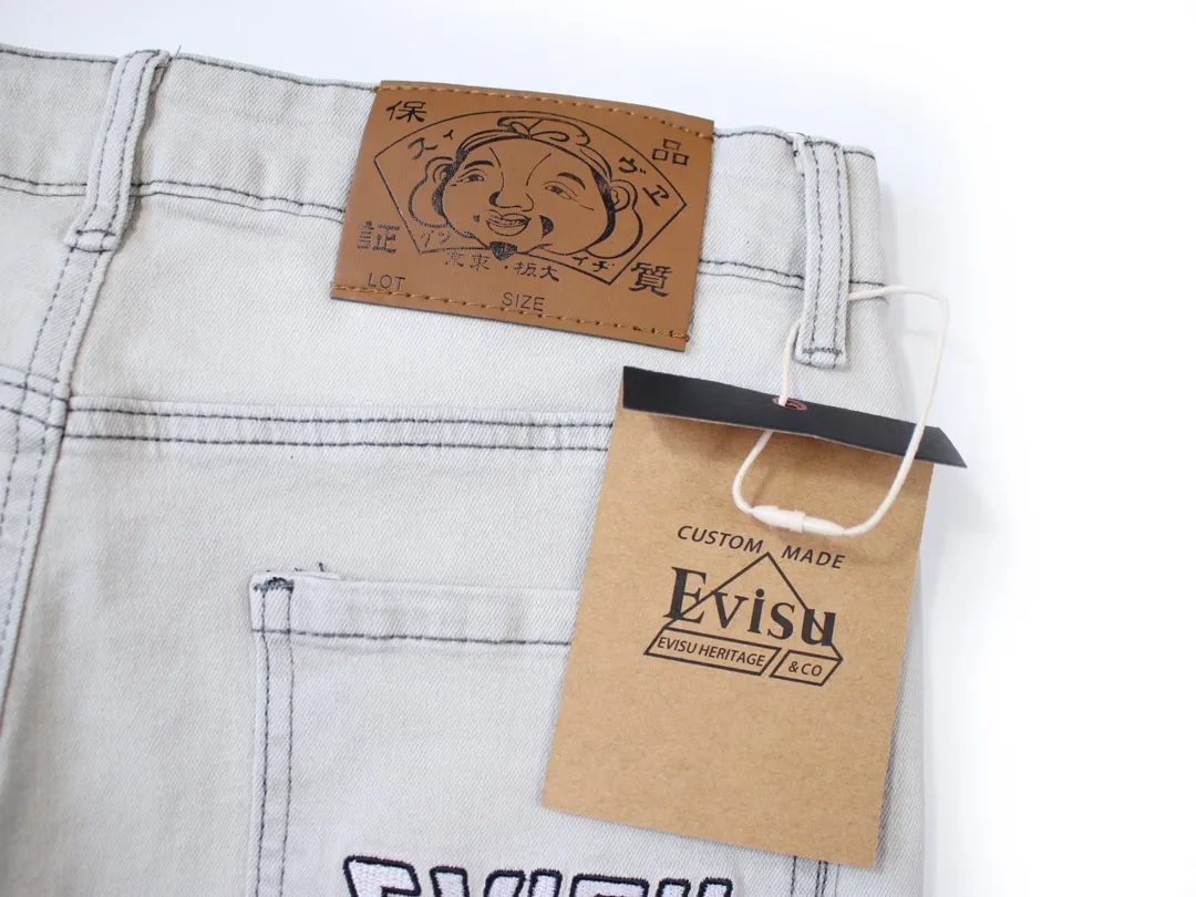 【EVISU  公式旗艦店】エヴィス ショートパンツ  ご好評に付き再入荷！