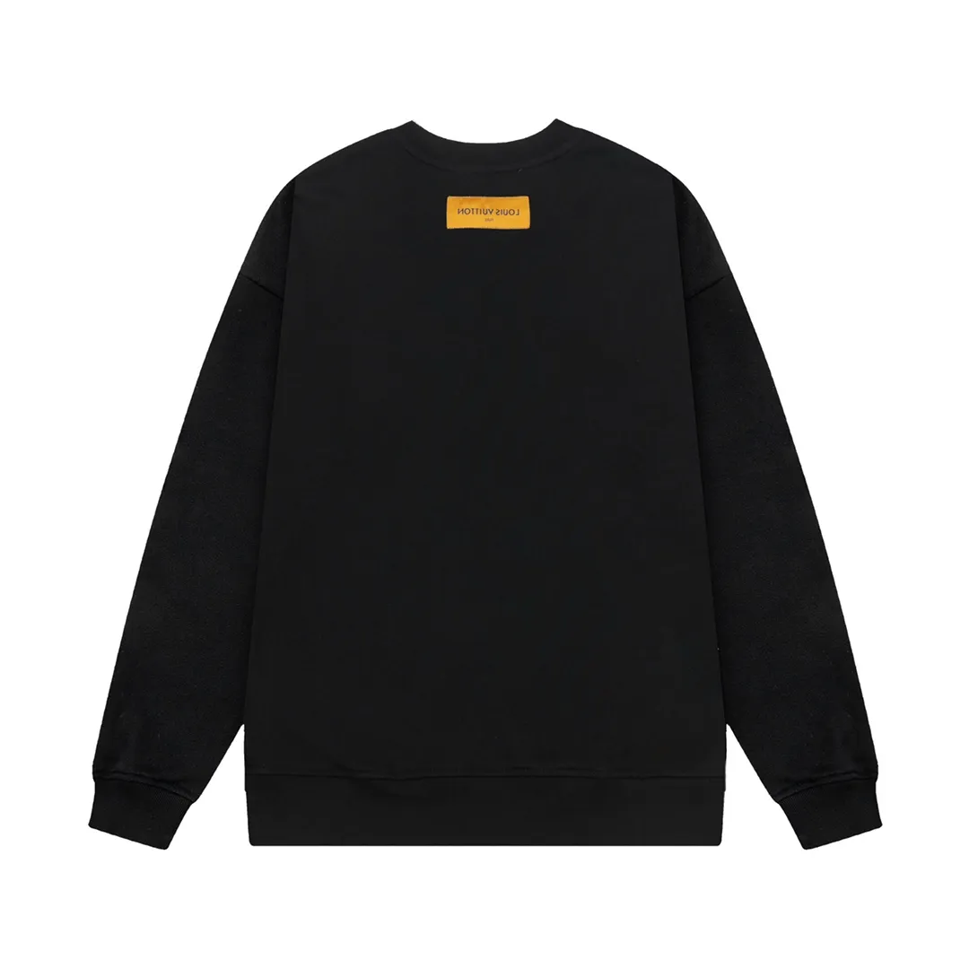 LV 【LOUIS VUITTON  公式旗艦店】ルイヴィトン 丸首の衛衣 スウェット ご好評に付き再入荷  240902