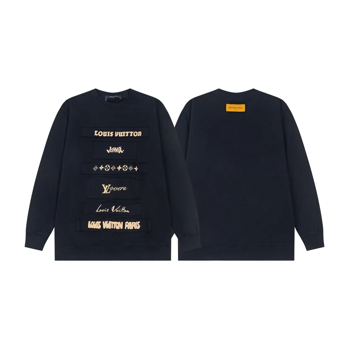 LV 【LOUIS VUITTON  公式旗艦店】ルイヴィトン 丸首の衛衣 スウェット ご好評に付き再入荷  240902