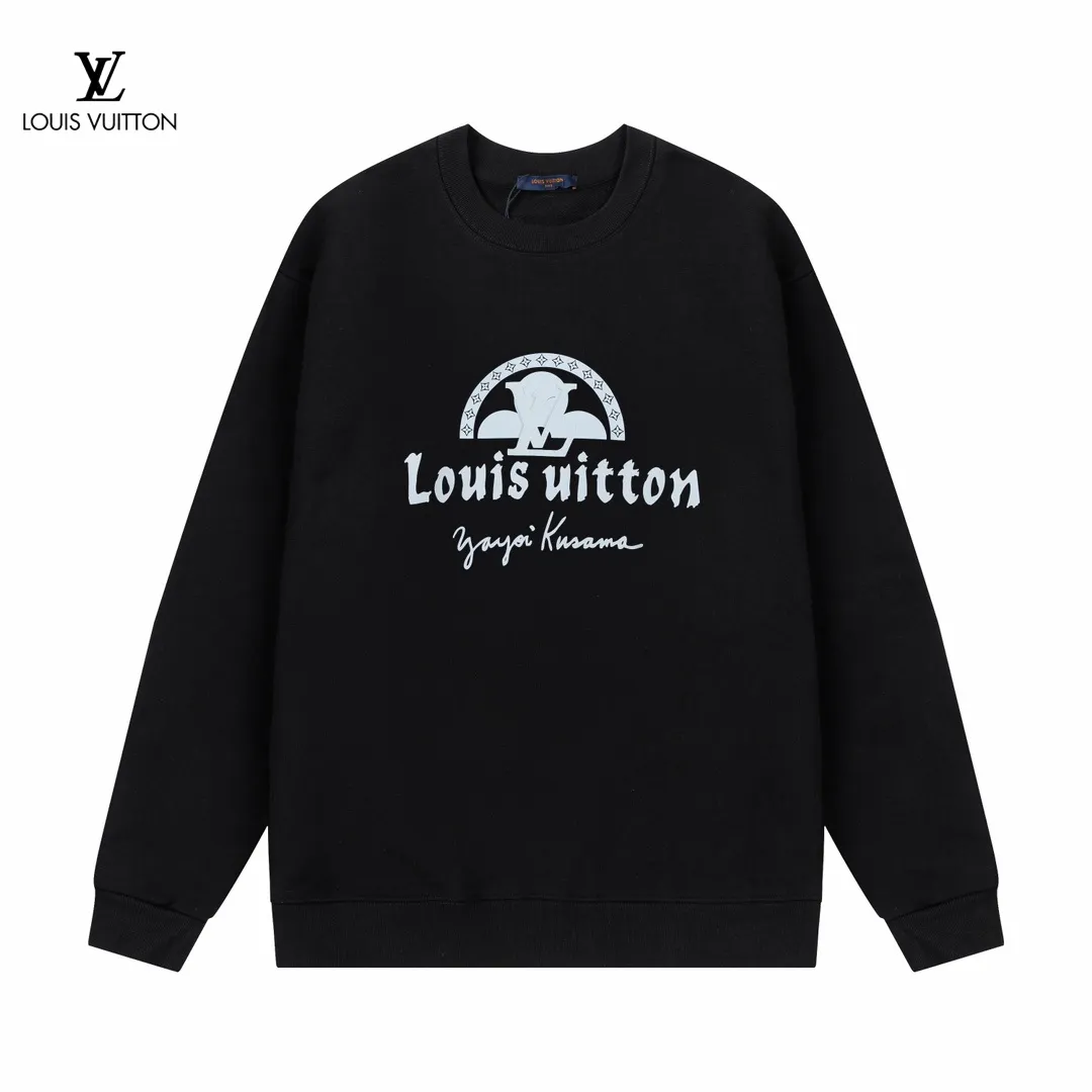 【LOUIS VUITTON  公式旗艦店】ルイヴィトン  丸首の衛衣 スウェットご好評に付き再入荷 240829