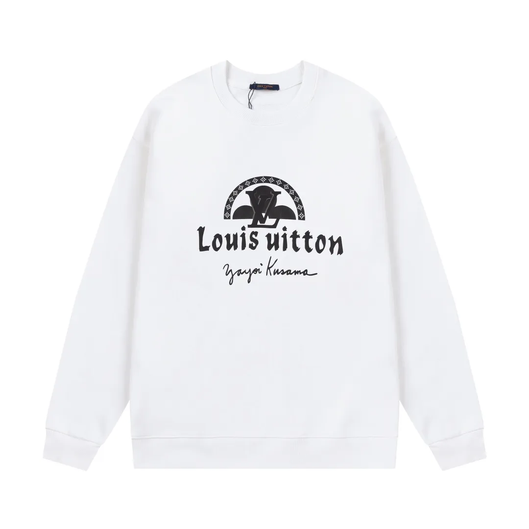 【LOUIS VUITTON  公式旗艦店】ルイヴィトン  丸首の衛衣 スウェットご好評に付き再入荷 240829