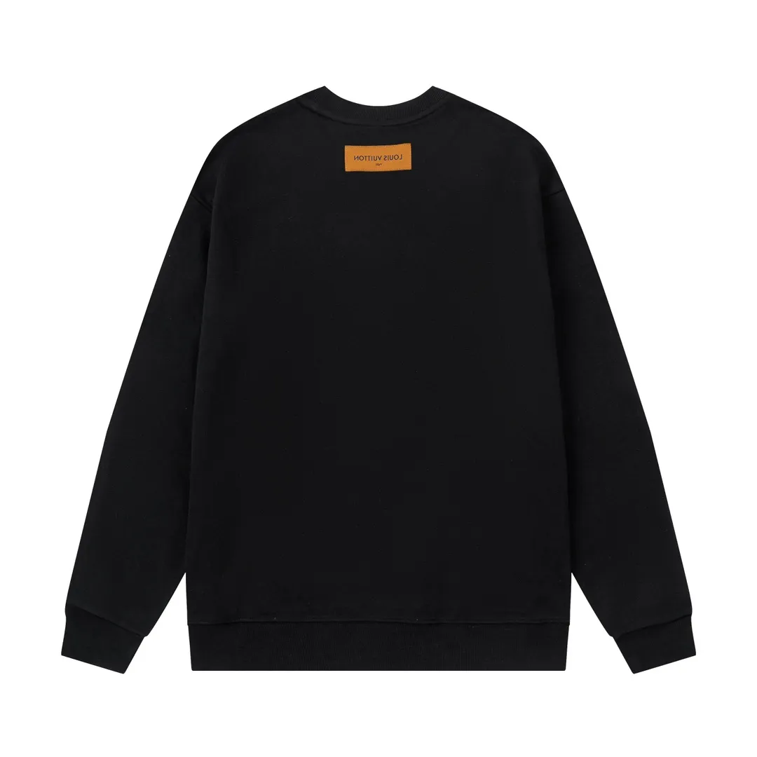 【LOUIS VUITTON  公式旗艦店】ルイヴィトン  丸首の衛衣 スウェットご好評に付き再入荷 240829