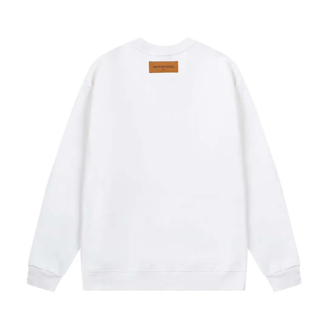 【LOUIS VUITTON  公式旗艦店】ルイヴィトン  丸首の衛衣 スウェットご好評に付き再入荷 240829