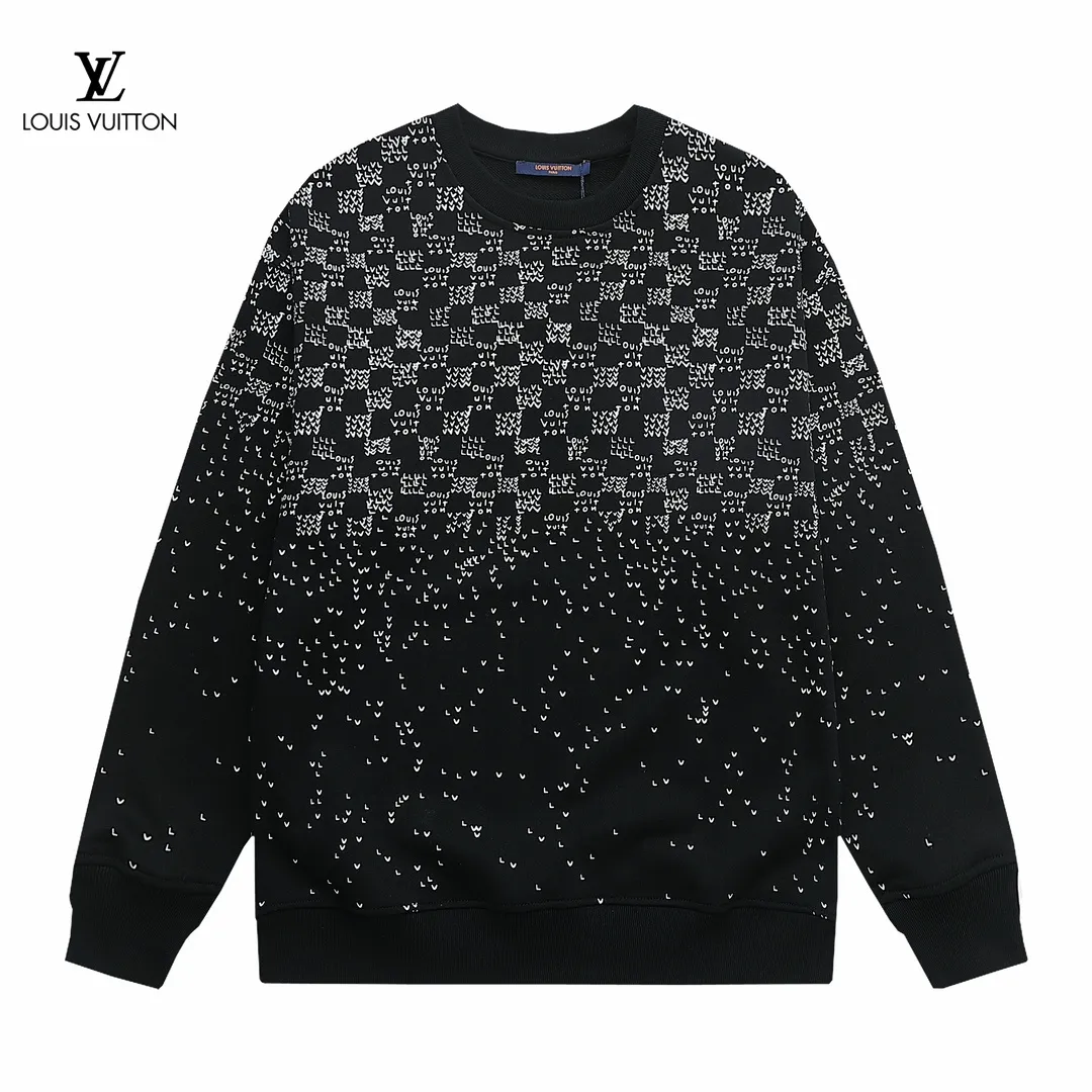 【LOUIS VUITTON  公式旗艦店】ルイヴィトン  丸首の衛衣 スウェットご好評に付き再入荷 240829