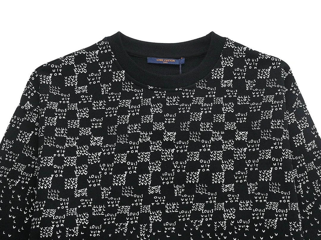 【LOUIS VUITTON  公式旗艦店】ルイヴィトン  丸首の衛衣 スウェットご好評に付き再入荷 240829