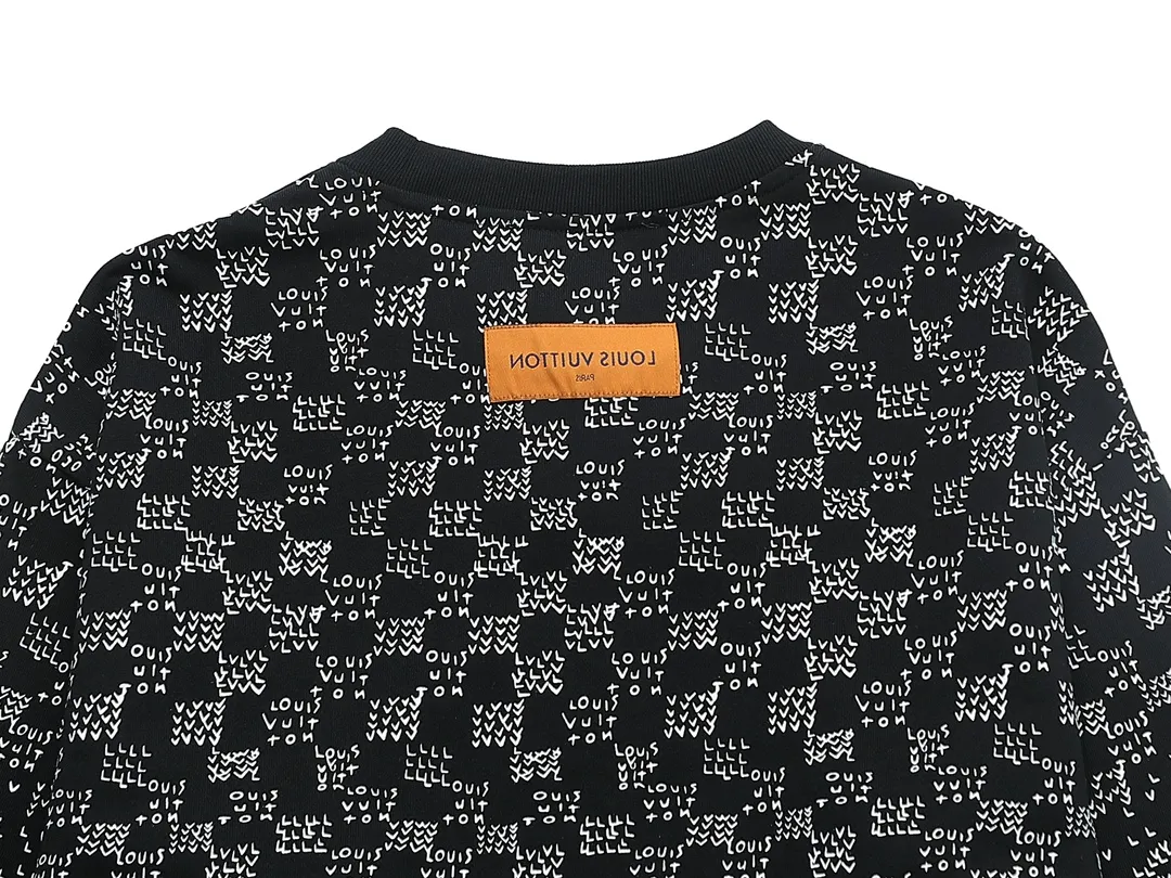 【LOUIS VUITTON  公式旗艦店】ルイヴィトン  丸首の衛衣 スウェットご好評に付き再入荷 240829