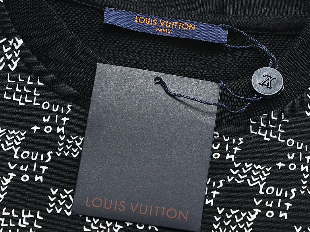 【LOUIS VUITTON  公式旗艦店】ルイヴィトン  丸首の衛衣 スウェットご好評に付き再入荷 240829